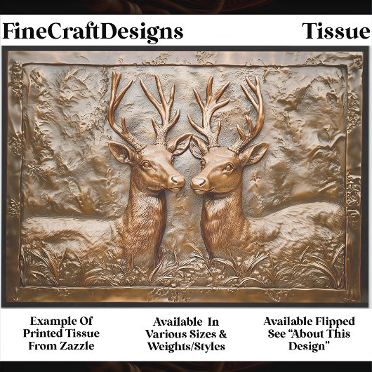 Papier Mousseline Étiquettes de bronze bossées rustiques/Découpage E