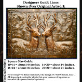 Papier Mousseline Étiquettes de bronze bossées rustiques/Découpage E