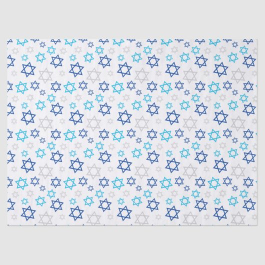 Papier Mousseline Étoile de David (Recto)