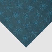 Papier Mousseline Étoile de David Snowflakes (Détail)