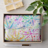 Papier Mousseline Étoile de feu d'artifice en papier-ciel (Cadeau)