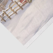 Papier Mousseline Étoile de Noël 4 Découpage papier (Détail)