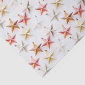 Papier Mousseline Étoile de Noël moderne chic (Détail)