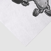 Papier Mousseline Étoile de Pickleball (Détail)