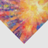 Papier Mousseline Étoile explosive (Détail)