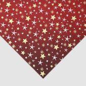 Papier Mousseline étoile rouge, forme, brillant, design, graphique,  (Détail)