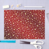 Papier Mousseline étoile rouge, forme, brillant, design, graphique,  (Artisanat)