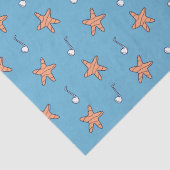 Papier Mousseline Etoiles balnéaires et notes de musique Joyeux anni (Détail)