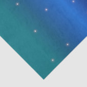 Papier Mousseline Étoiles dans une nuit d'hiver (Détail)