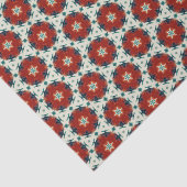 Papier Mousseline Étoiles de Noël à motifs géométriques 2 (Détail)