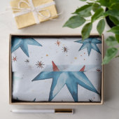 Papier Mousseline Étoiles de papier et flocons de neige Noël (Cadeau)