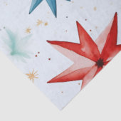 Papier Mousseline Étoiles de papier et flocons de neige Noël (Détail)