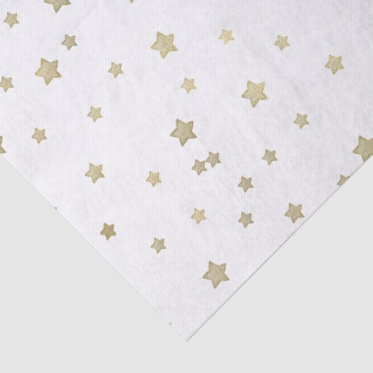 Papier Mousseline Étoiles d'or (Détail)