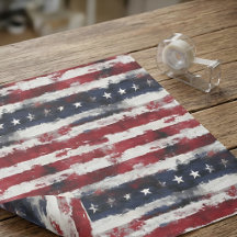 Étoiles et bandes Rustic Americana – 10lb, 17"x23"