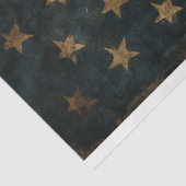 Papier Mousseline Étoiles et rayures dans le papier découpage en dét (Détail)