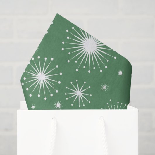 Papier Mousseline Étoiles Nostalgiques de Kitschmas (Sac cadeau)