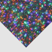 Papier Mousseline Étoiles pétillantes de Noël (Détail)