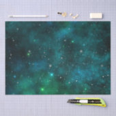 Papier Mousseline Étoiles pétillantes sur l'Arrière - plan de l'espa (Artisanat)