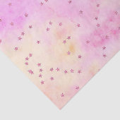 Papier Mousseline Étoiles sur papier marbré (Détail)