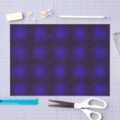 Papier Mousseline Étoiles violettes (Artisanat)