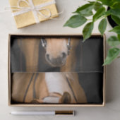 Papier Mousseline Étonnant cheval palomino (Cadeau)