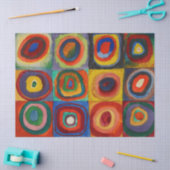 Papier Mousseline Étude de couleur par Wassily Kandinsky (Artisanat)