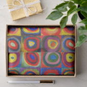 Papier Mousseline Étude de couleur par Wassily Kandinsky (Cadeau)