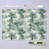 Papier Mousseline Éucalyptus (Artisanat)