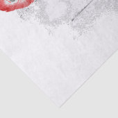 Papier Mousseline Eucalyptus du perroquet macaw (Détail)