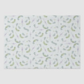 Papier Mousseline Eucalyptus et Lavender Motif de la nature (Recto)