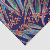 Papier Mousseline Eucalyptus mystique (Détail)