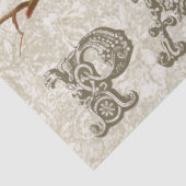 Papier Mousseline European Robin Birds Nest Paris Decoupage (Détail)