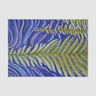 Papier Mousseline Evergreens Abstraits lunaires
