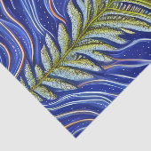 Papier Mousseline Evergreens Abstraits lunaires (Détail)