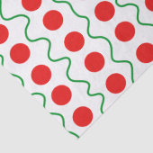 Papier Mousseline Every Day is Christmas Polka Dot (Détail)
