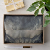 Papier Mousseline Evil Chat souriant Aquarelle Artwork (Cadeau)