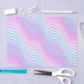 Papier Mousseline évolution stripewave : (Artisanat)