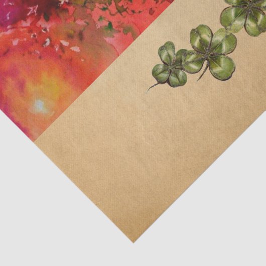 Papier Mousseline EXCALIBUR ET Saint Patrick SHAMROCK (Détail)