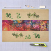 Papier Mousseline EXCALIBUR ET Saint Patrick SHAMROCK (Artisanat)