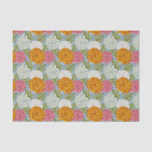 Papier Mousseline Excellent motif avec des chrysanthèmes