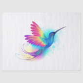 Papier Mousseline Exotic Rainbow Hummingbird (Recto)