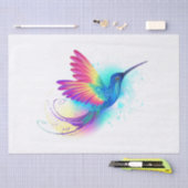 Papier Mousseline Exotic Rainbow Hummingbird (Artisanat)