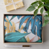 Papier Mousseline Exotic Tropical Leaves (Cadeau)