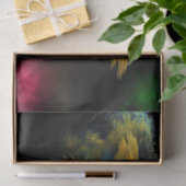 Papier Mousseline Explosion de couleur Macaw jaune (Cadeau)