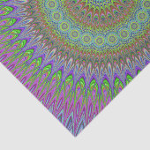 Papier Mousseline Explosion de mandala (Détail)