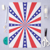 Papier Mousseline Explosion de soleil patriotique (Artisanat)