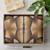Papier Mousseline Explosion d'étoile en bois (Cadeau)