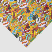 Papier Mousseline Explosions de l'art pop de la bande dessinée rétro (Détail)