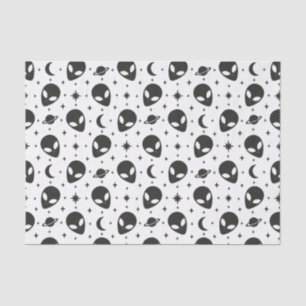 Papier Mousseline Extraterrestres et Étoiles