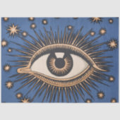 Papier Mousseline Eye Stars Moon Celestial Nouveau (Recto)